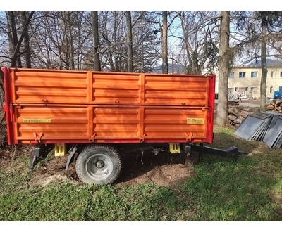 MCMS egytengelyes pótkocsi