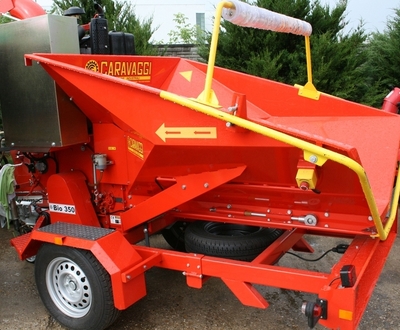 Caravaggi BIO 350 ágaprító gép
