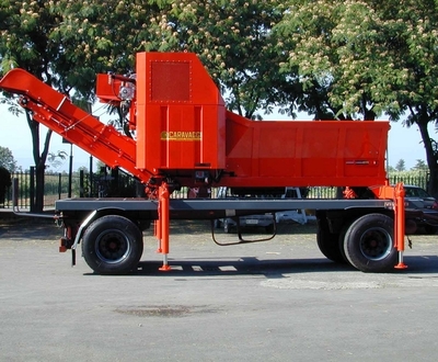 Caravaggi BIO 900 ágaprító gép