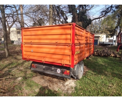 MCMS egytengelyes pótkocsi